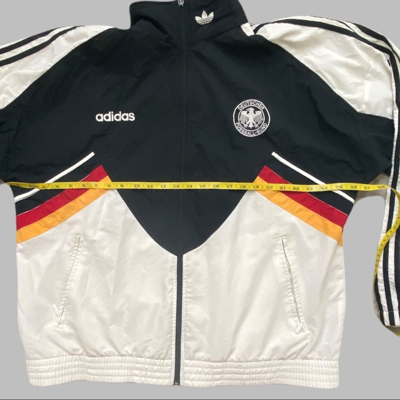 VTG GERMANY ADIDAS SOCCER DEUTSCHER FUSSBALL- BUND JACKET MEN’S XL - Picture 8 of 13